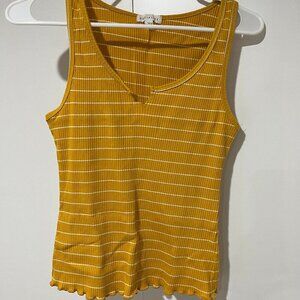 Socialite striped tank top